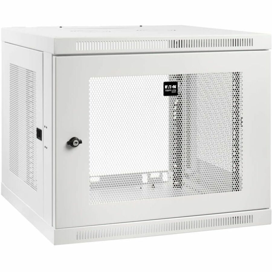 Tripp Lite Series Smartrack 9u Low-Profile Switch-Depth-Plus Wall-Mount Mini Rack Enclosure, White