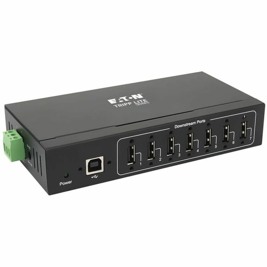 EATON TRIPP LITE SERIES 7-PORT INDUSTRIAL-GRADE USB 2.0 HUB - 15 KV ESD IMMUNITY