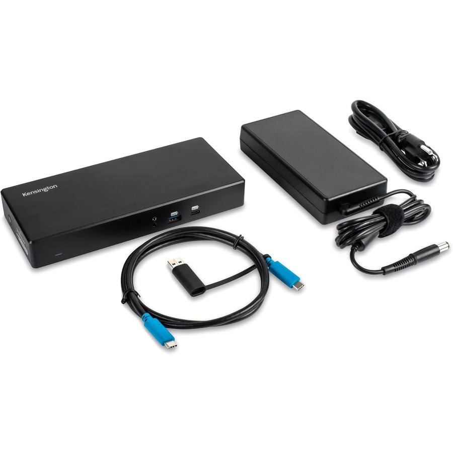 Kensington USB-C & USB-A , Powered, HDMI, 100W PD, 10Gbps Dual 4K, Hybrid Docking Station