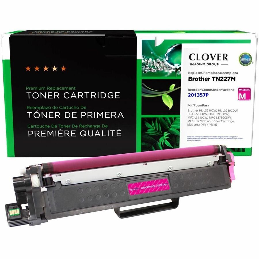 CLOVER IMAGING BROTHER TN227M MAGENTA HIGH YIELD