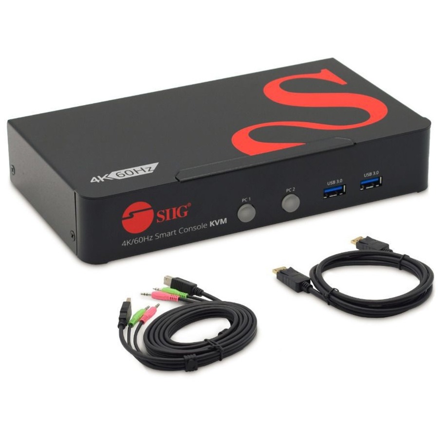 2 Port Dp1.2 4k Kvm Switch