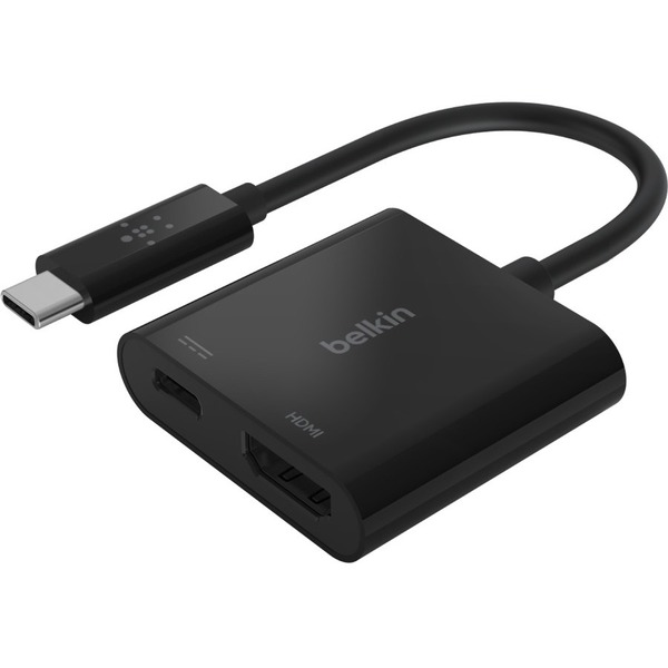 USB-C TO HDMI-ADAPTER 60W PD BLACK