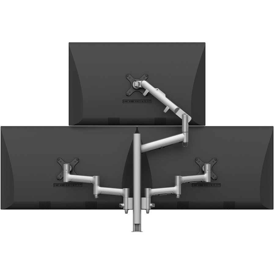 IDEAL FOR A TRIPLE PYRAMID MONITOR SET UP. LOWER ARM SUIT FLAT DISPLAYS UP TO 26
