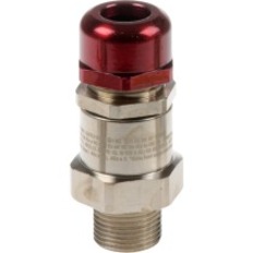 EX D CABLE GLAND IN NICKEL-PLATED BRASS, FOR NON-ARMORED CABLES DIAMETER 6.5-14M