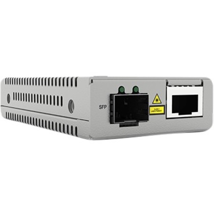 10GT TO SFP+ MINI MEDIA CONVERTER, UNIVERSAL PSU, TAA COMPLIANT