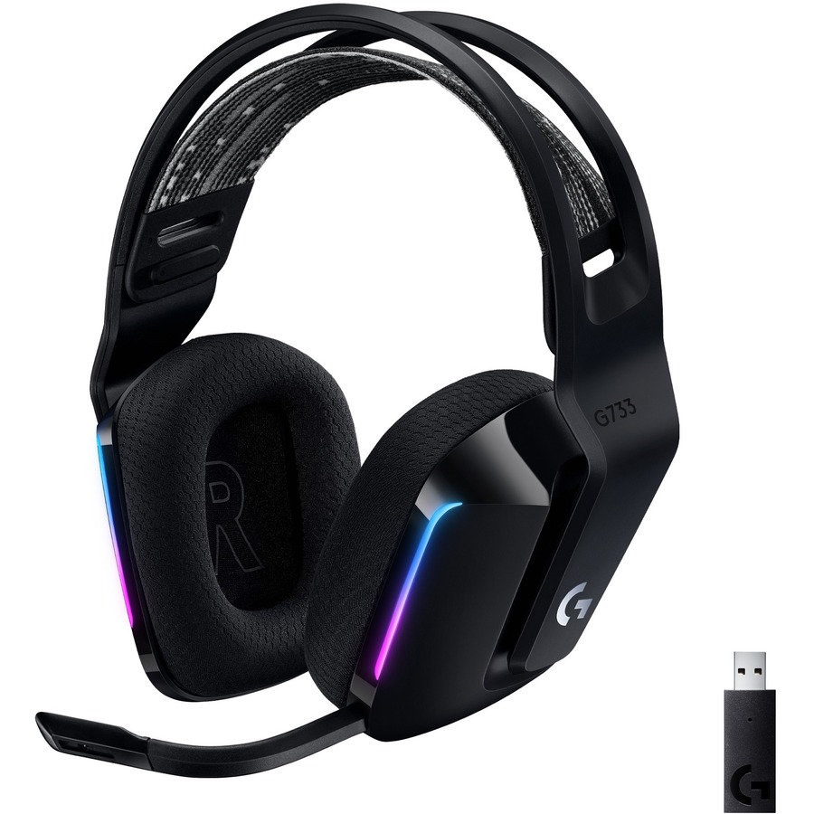 LOGITECH G733 LIGHTSPEED HEADSET-BLACK MULTI 4