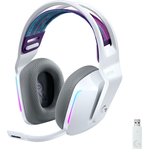 LOGITECH G733 LIGHTSPEED Wireless RGB Gaming Headset - White