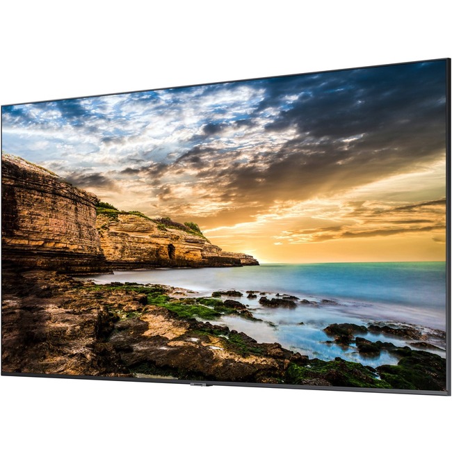 75" 60Hz D-LED 3-sided bezel-less design, Crystal UHD, HDMI (2), IP5x, MagicInfo Lite Provides 16/7 operation