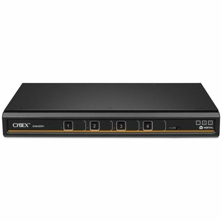 CYBEX SC 4PORT UNIV DP/H SECURE KVM SW SINGLE DISP PP4.0