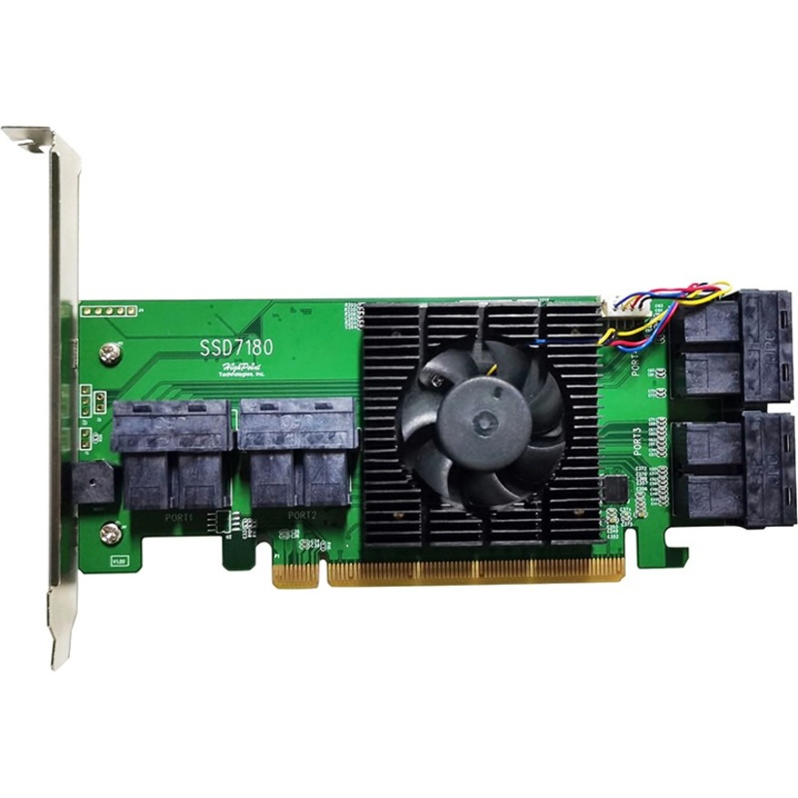 PCIE GEN3 X16 8-CHANNEL U.2 NVME RAID