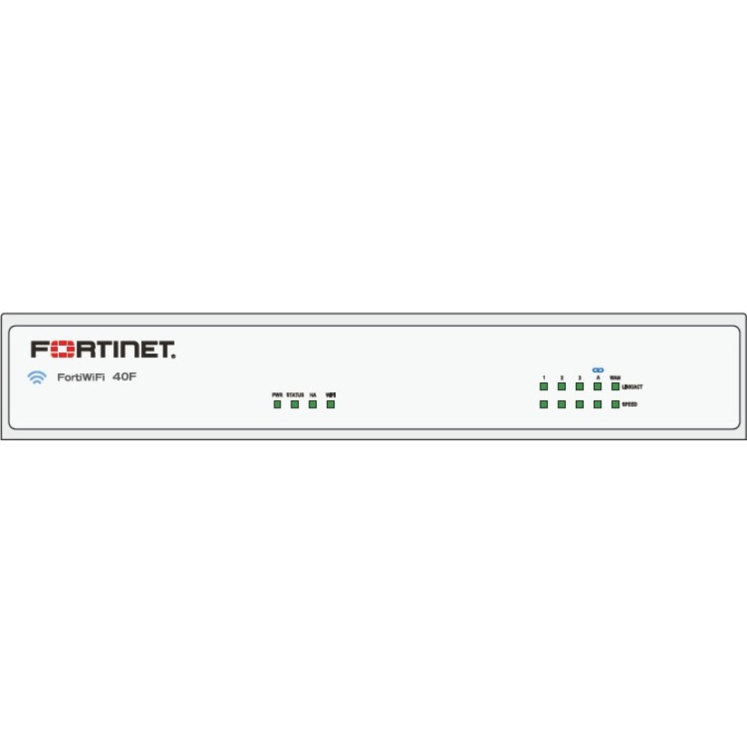 FORTIWIFI-40F HARDWARE PLUS 1 YEAR FORTICARE PREMIUM AND FORTIGUARD UNIFIED THRE