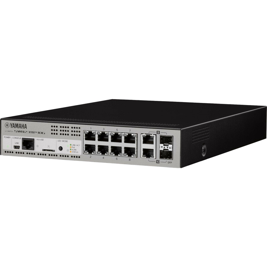 8-PORT MANAGED L2 SWITCH WITH POE