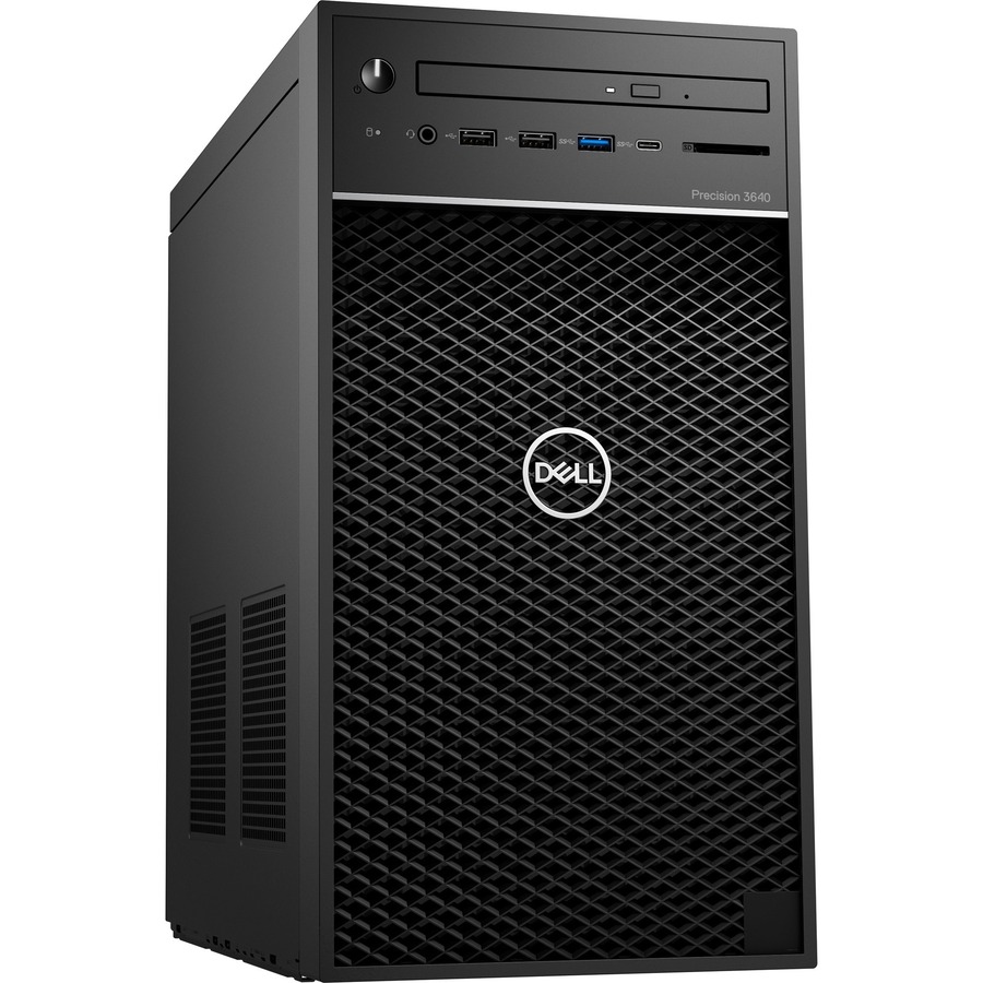 Dell Precision 3640 Core i7-9700 3.0GHz 16GB 512GB SSD Tower Workstation - Quaro P620 GPU W10 Prof (JJ11G)
