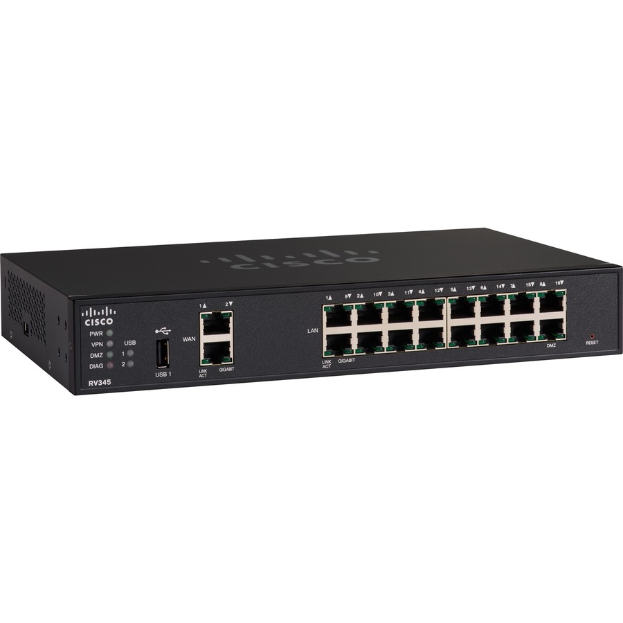 CISCO RV345 DUAL WAN GIGABIT VPN ROUTER REMANUFACTURED