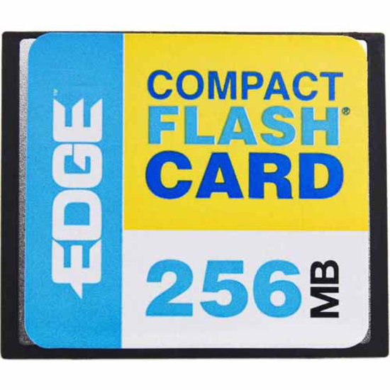 256MB EDGE PREMIUM COMPACT FLASH CARD (C
