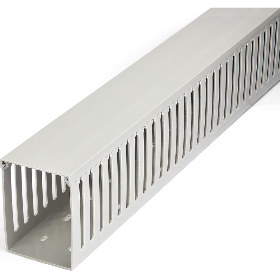 StarTech CBMWD75100 Slotted Cable Raceway with Cover | Cable Management