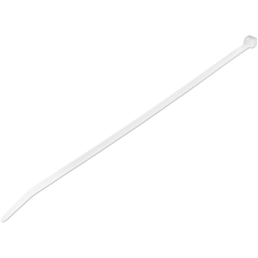 1000 PK 10" White Cable Ties