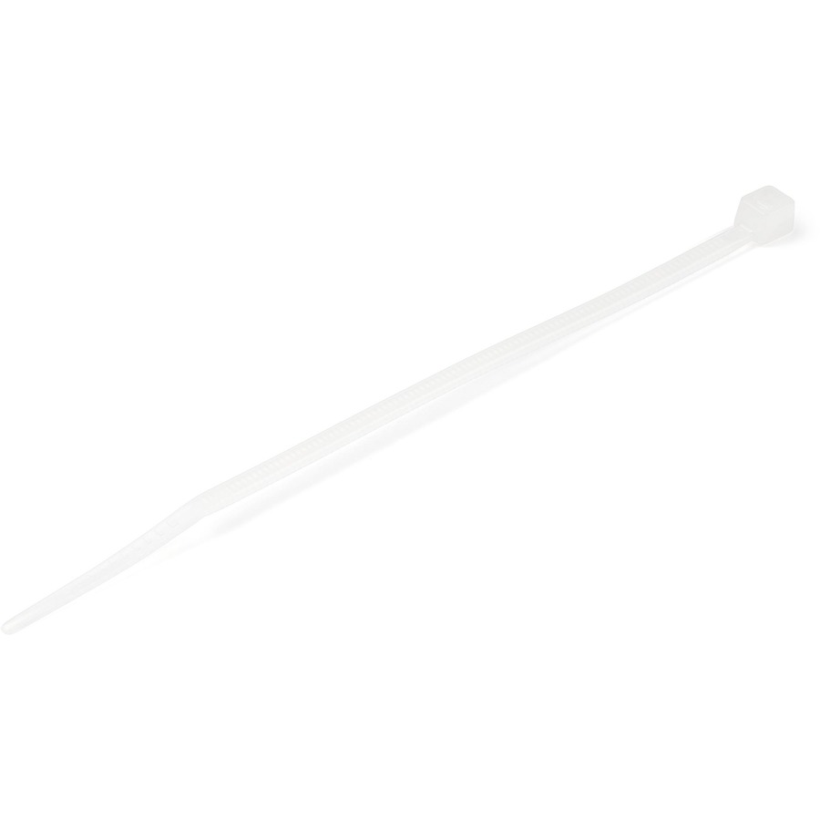 100 PK 4" White Cable Ties
