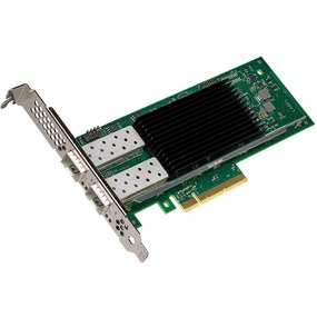 INTEL XXVDA2 2-Port 25 GbE SFP28 Optics Fibre Server Ethernet Controller - PCIe 4.0 x8 - Box Pack (E810XXVDA2)