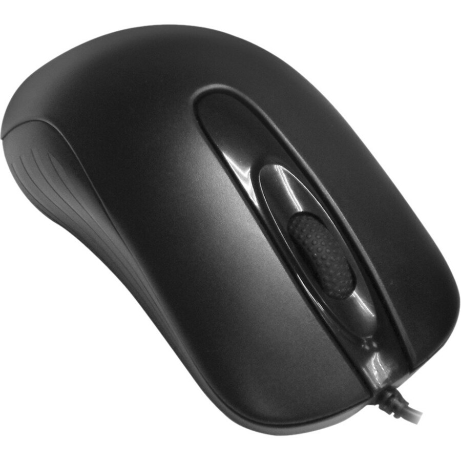 C-MOUSE USB WIRELESS OPTICAL MOUSE (BLACK): WASHABLE IP65; RECHARGEABLE; ECONOMY