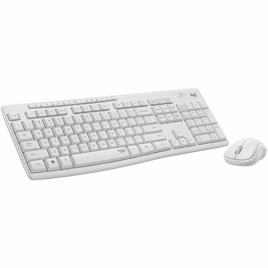 LOGITECH MK295 SILENT WL KEYBOARD AND MOUSE COMBO OFF-WHITE