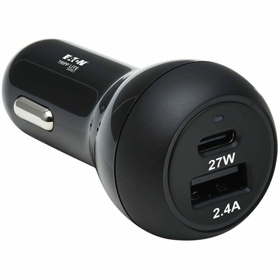 Eaton Tripp Lite U280-C02-39W-1B 39 W USB Car Charger | USB-C, Dual Port