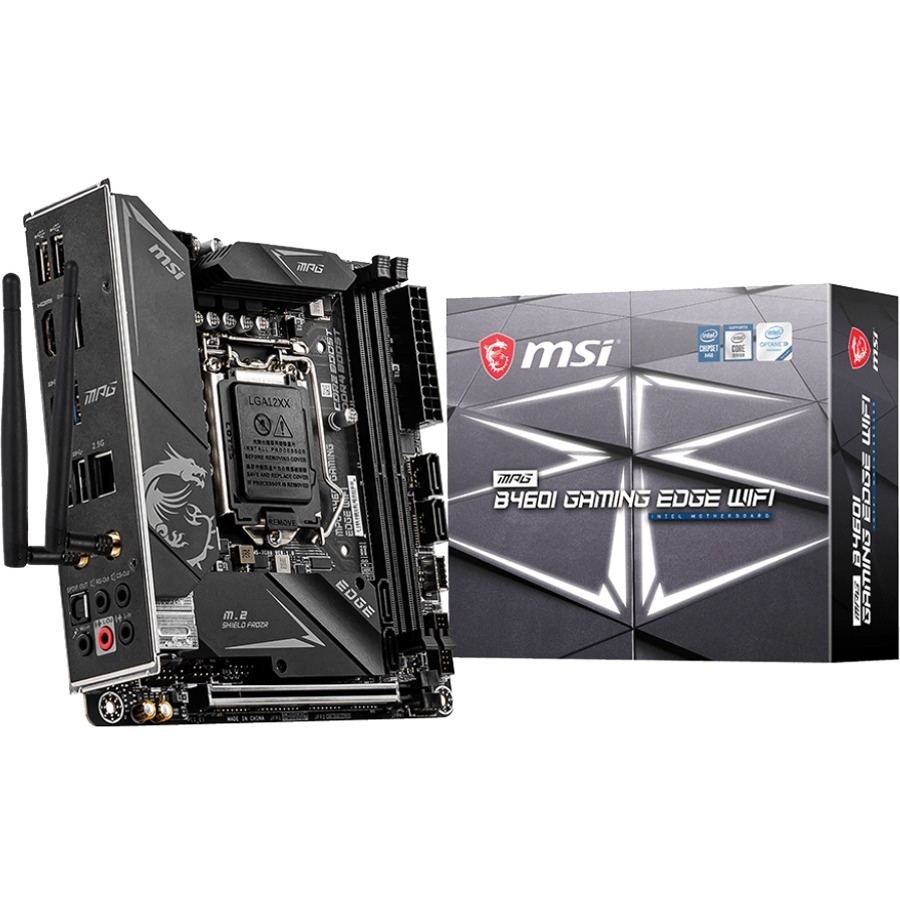 MPG B460I GAMING EDGE WIFI - MINI ITX - CORE I9 - INTEL B460 - SOCKET 1200 - DDR