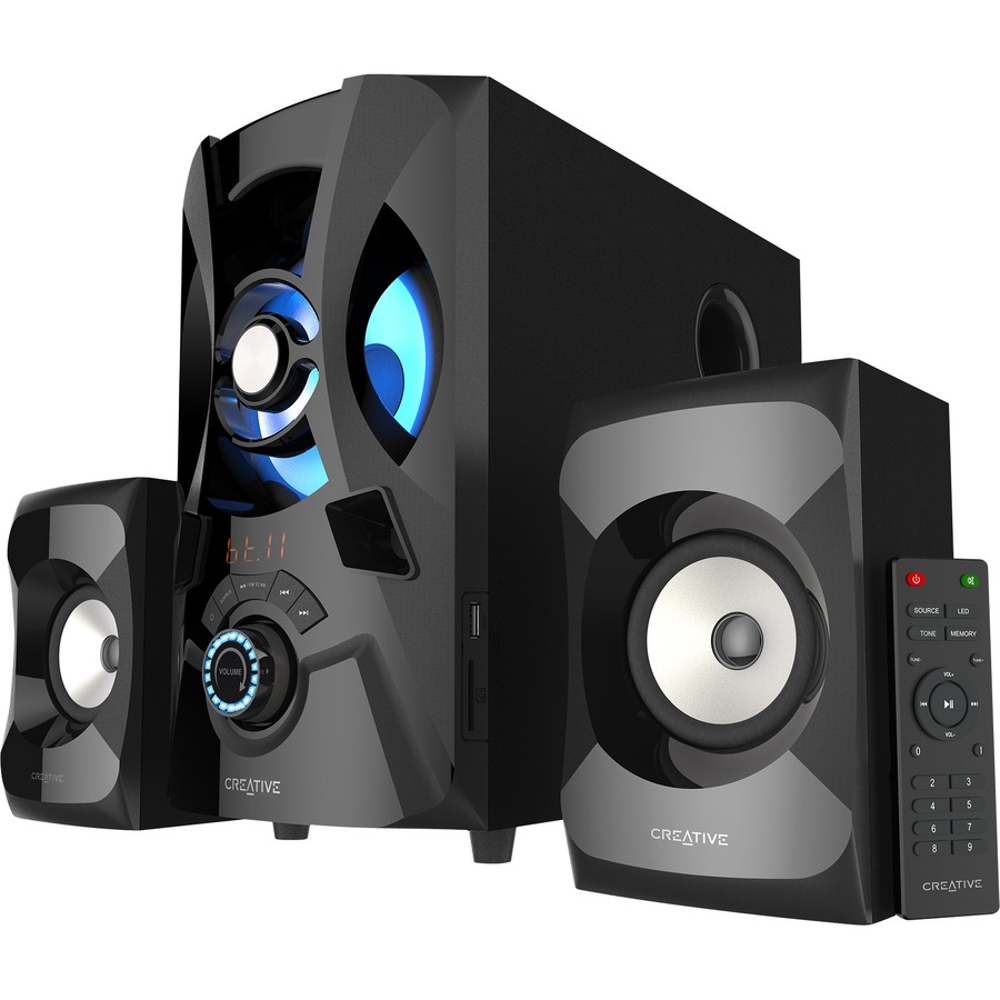 CREATIVE LABS SBS E2900 BLUETOOTH SPEAKER SYSTEM W/SUBWOOFER FOR TVS AND COMPUTE