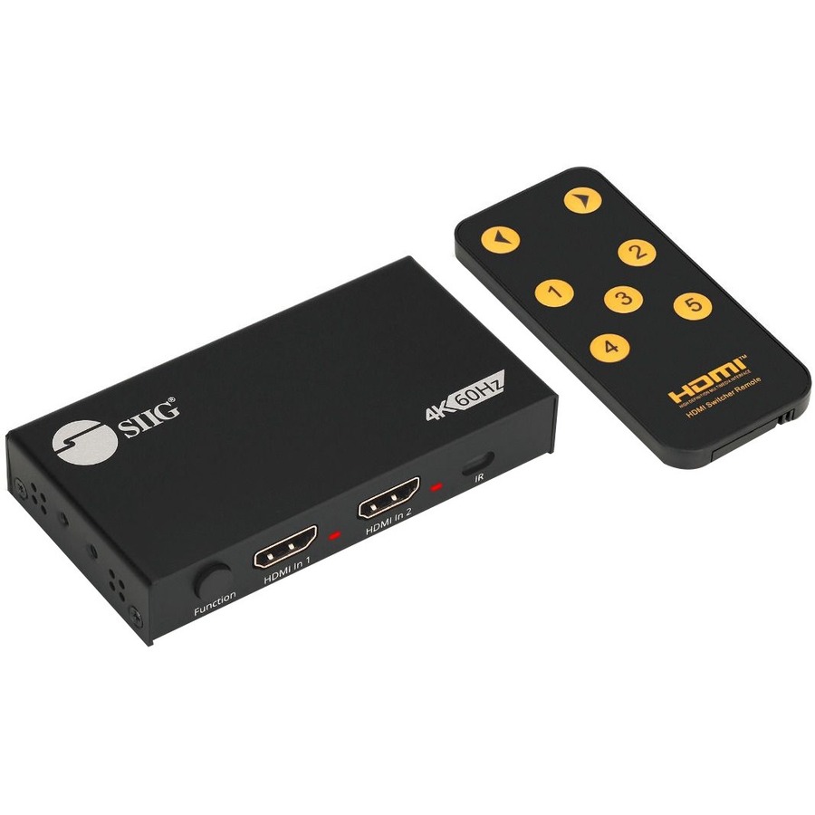 TRUE 4K PERFORMANCE HDMI SWITCHER OR SPLITTER EDID, DOWNSCALING 4K60HZ TO 1080P6