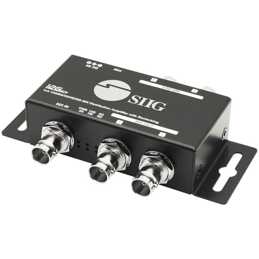 TECHNICAL SPECS DUPLICATES AND SPLITS ONE 12G SDI INPUT INTO FOUR 12G SDI OUTPUT