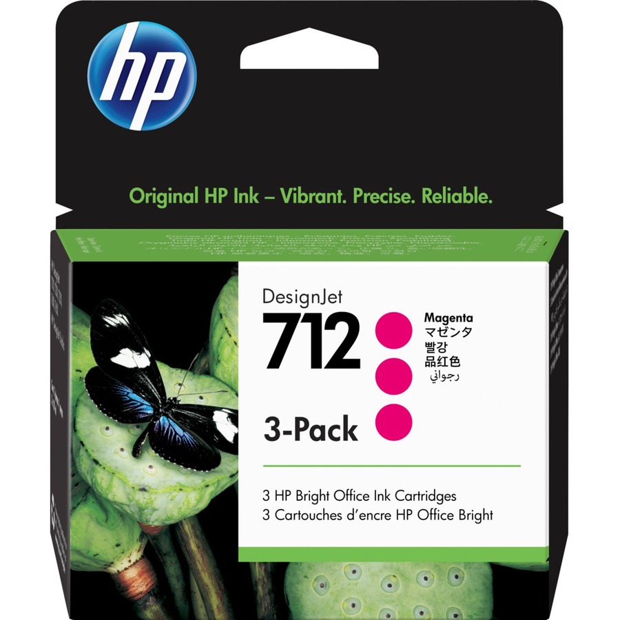 3PK 712 MAGENTA INK CARTRIDGE