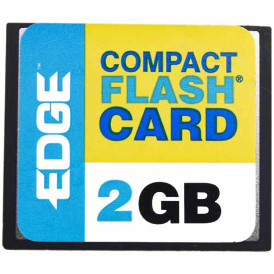 2GB EDGE PREMIUM COMPACT FLASH CARD (CF