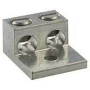 ONE MOUNTING HOLE BONDING TERMINAL BLOCK; ZINC PLATED; EACH - PROVIDES CONVENIEN