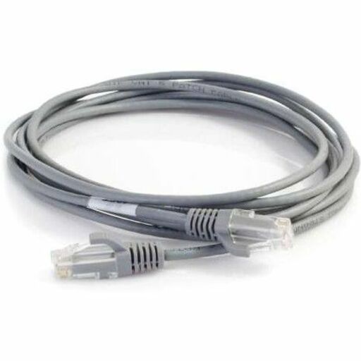 VS 1FT GRY BOOTED C6 28AWG CM