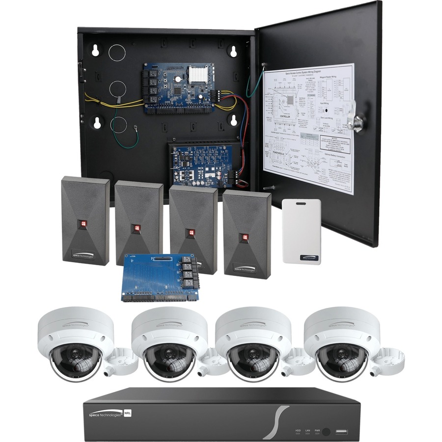 ACCESS CONTROL KIT BUNDLE WITH NVR AND CAMERA