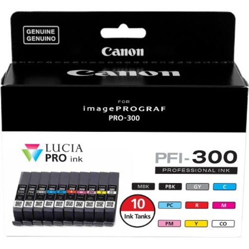 PFI-300 TEN INK PACK