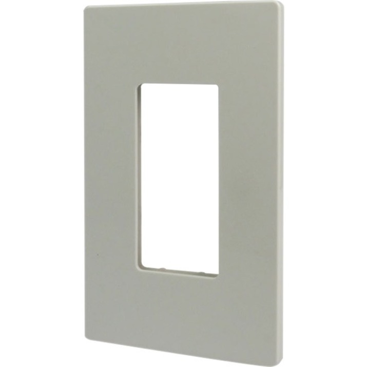 SCREWLESSSWCOVERPLATE WHITE
