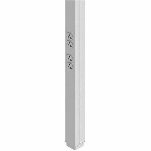 TPP DUPLEX 2-20A WHITE 10FT.
