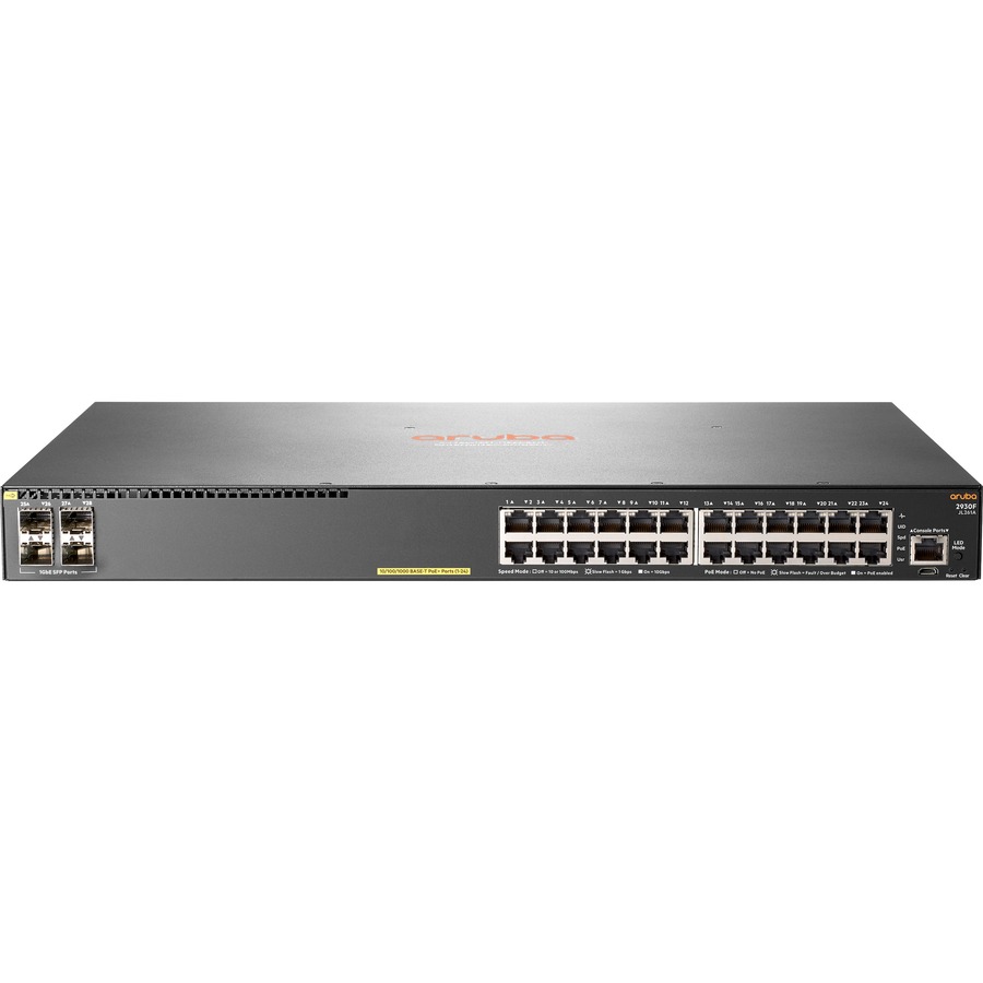 ARUBA 2930F 24G 4SFP REMAN SWCH:US-EN