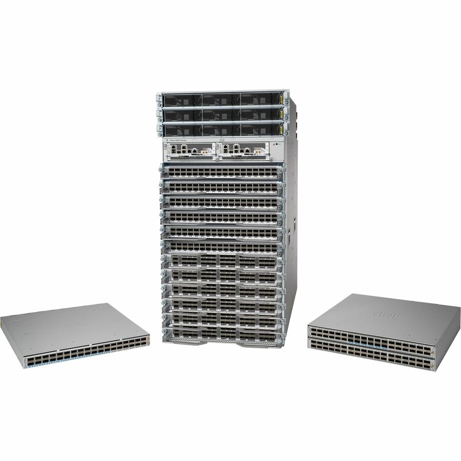 CISCO 8201 CHASSIS W/ 24X400GE QSFP56-DD&12X100GE QSFP28