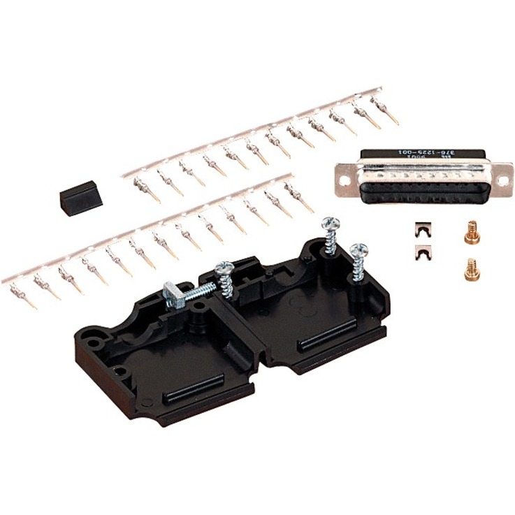 DB25 MALE CONNECTOR ASSEMBLY KIT, GSA, TAA