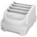 TC21/TC26 HEALTHCARE WHITE 4SLOT BATT CHARGER SUPPORTS BOTH