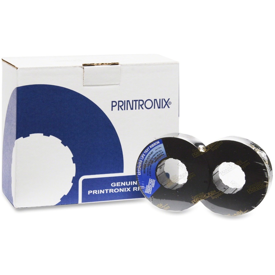 Printronix P5000 Extended Life Text & Ocr Ribbon, 6 Pack. Yields 27m Characters/