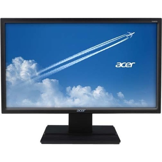 Moniteur LCD Acer V246HQL E 23,6" Full HD - 16:9 - Noir - Vertical Alignment (VA) - R&eacute;solution 1920 x 1080 - 16,7 Millions de Couleurs - 250 cd/m&#178; - 5 ms - 60 Hz Refresh Rate - DVI - HDMI - VGA