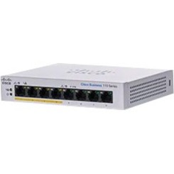 CBS110 UNMANAGED 8-PORT GE, PARTIAL POE, DESKTOP, EXT PS