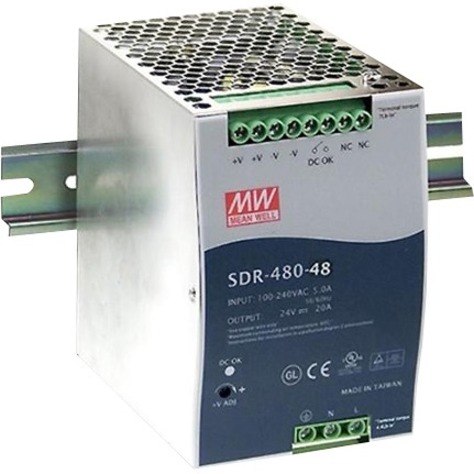 PS, DIN, METAL, 480W, 48V