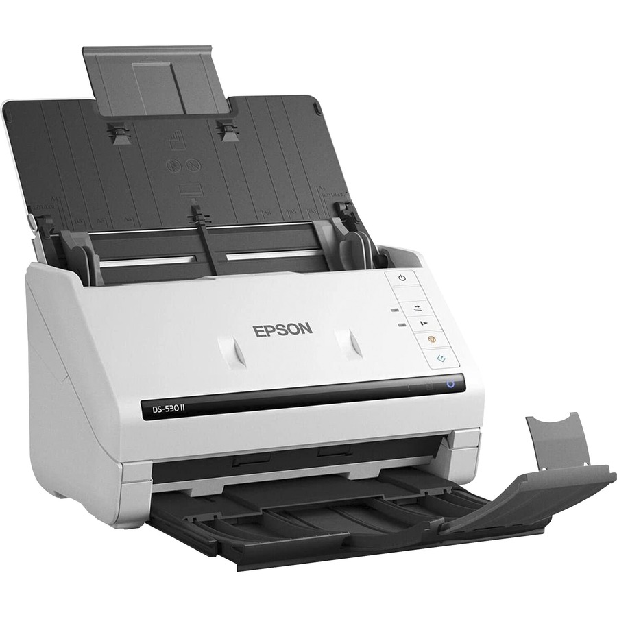EPSON DS-530 II (B11B261202) Color Duplex Document Scanner. The DS-530 II color duplex document scanner is the smart choice for business document management, offering fast, efficient performance. Featuring speeds up to 35 ppm/70 ipm, this powerful, compac