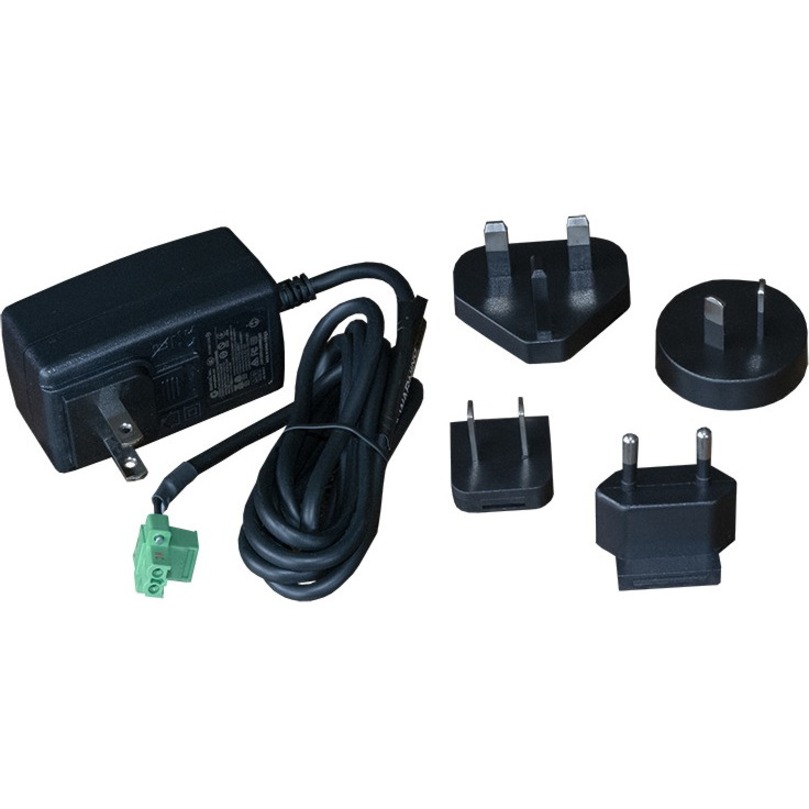 PSU 18VDC 1A WALLMOUNT LEVEL VI, IND. TEMP, CHANGEABLE PLUGTIPS FOR US, UK, EU,