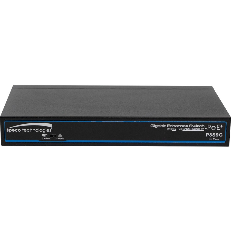 9-PORT SWITCH, 8-PORT POE FULL GIGABIT, 802.3 AF/AT