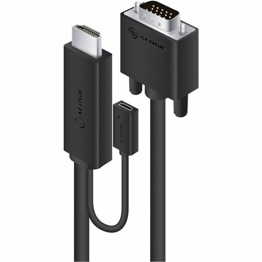 Alogic HDMI to VGA Cable - SmartConnect Series - 2m